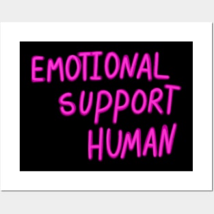 Emotional Support Human Posters and Art